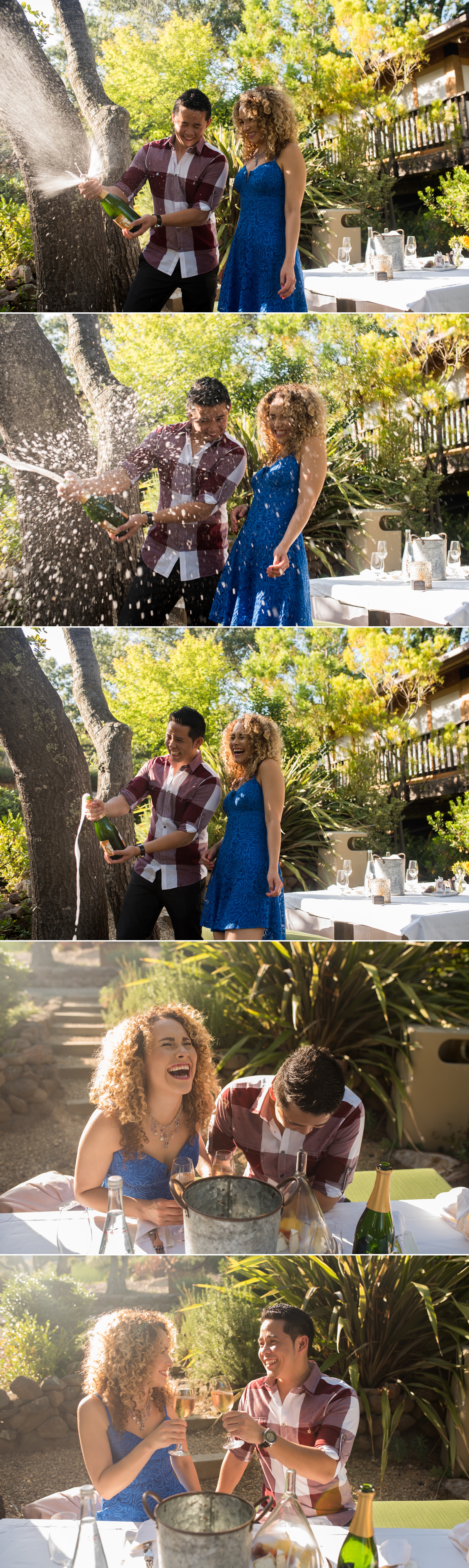 Wedding Proposal Photos at Auberge du Soleil 2